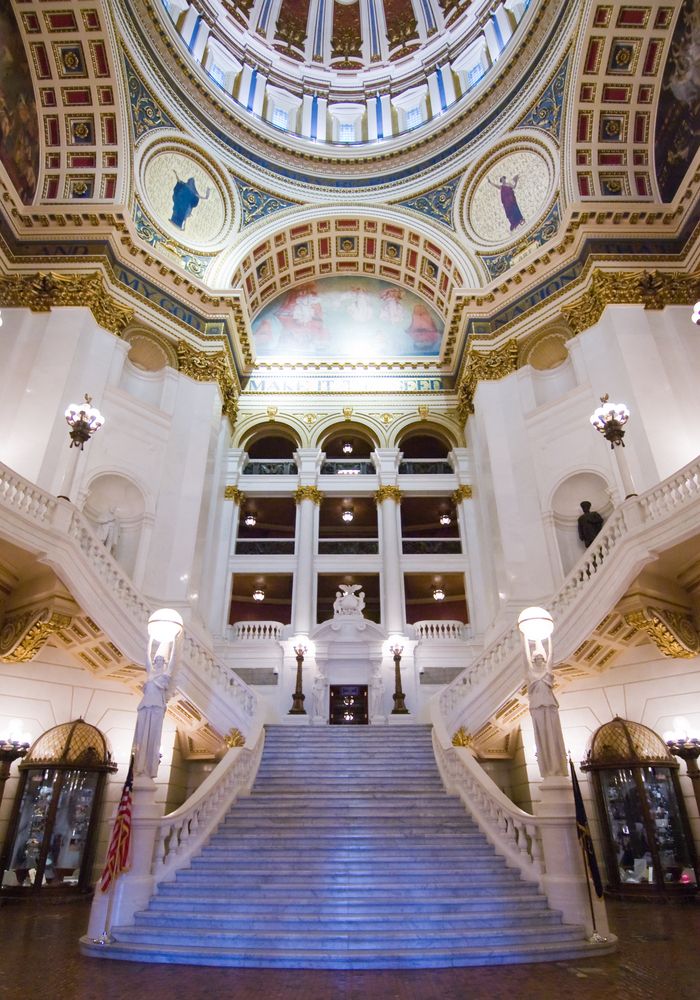 Interior of Pennsylvania State Capitol