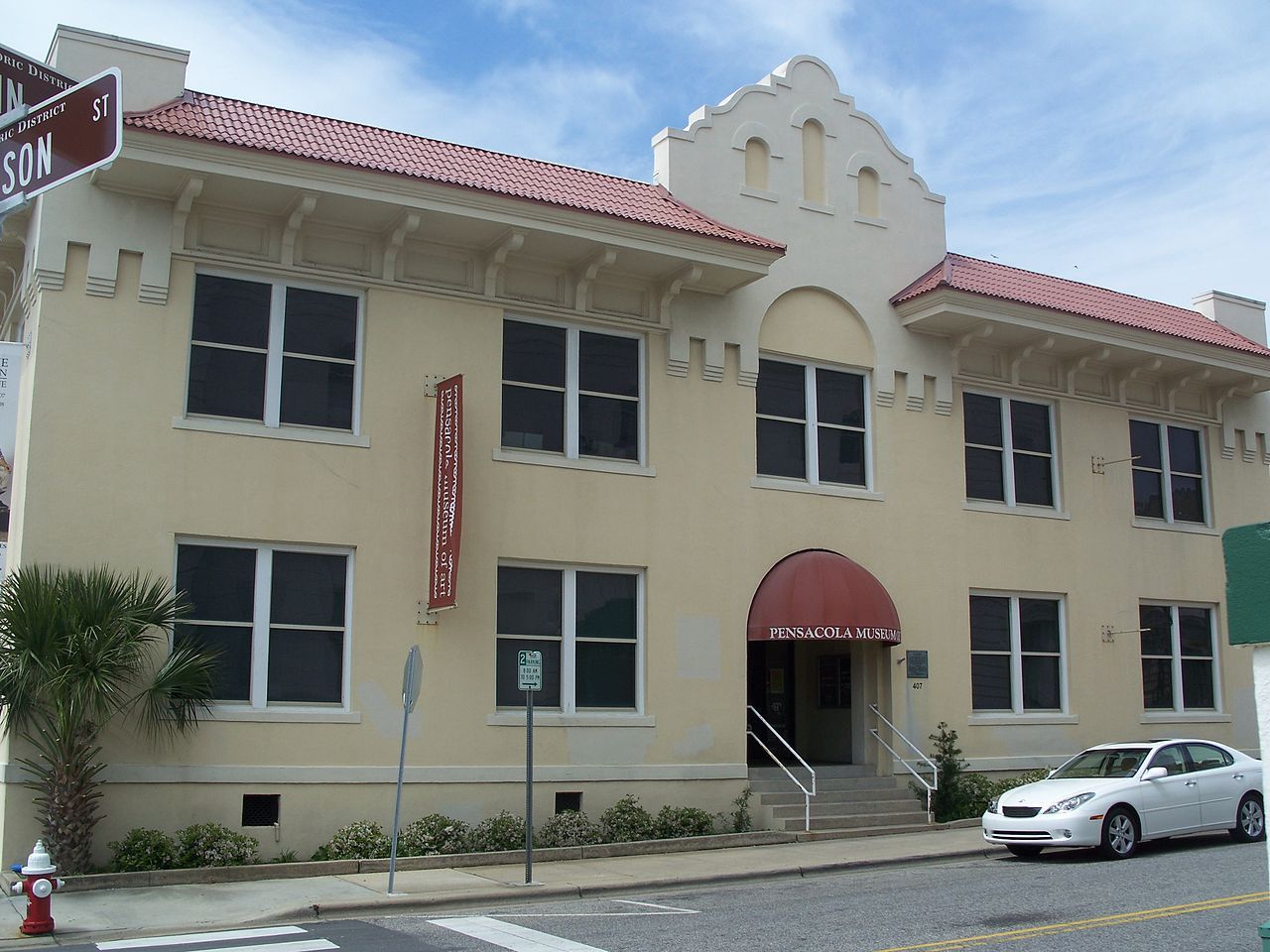 Exterior of Pensacola Museum of Art