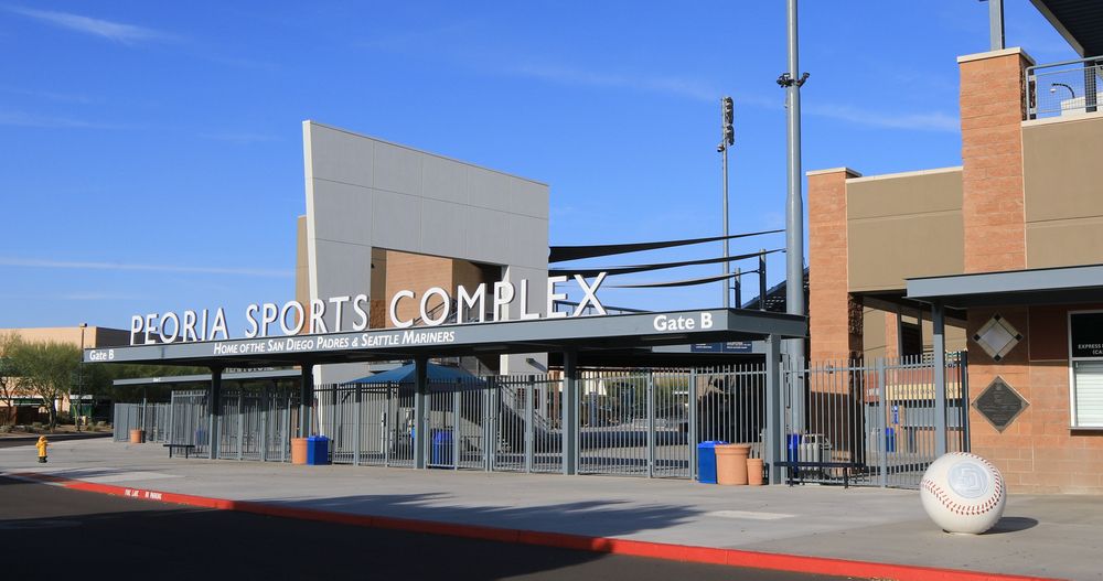 Exterior of Peoria Sports Complex