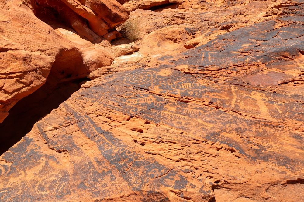 View of Petroglyph Wall Trail