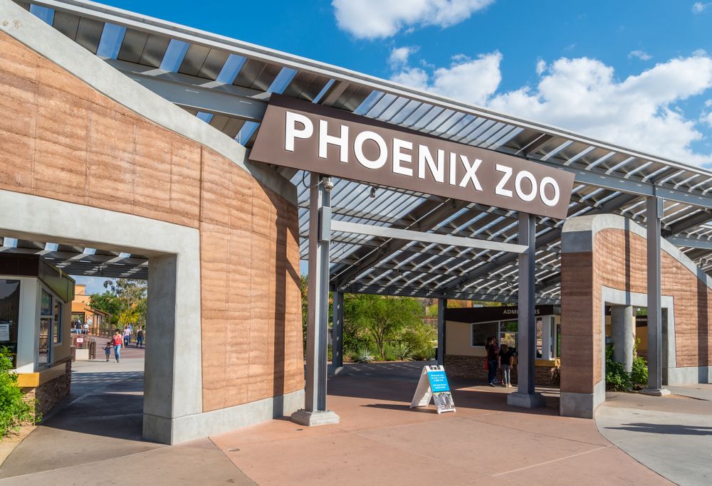 Entrance to the Phoenix Zoo