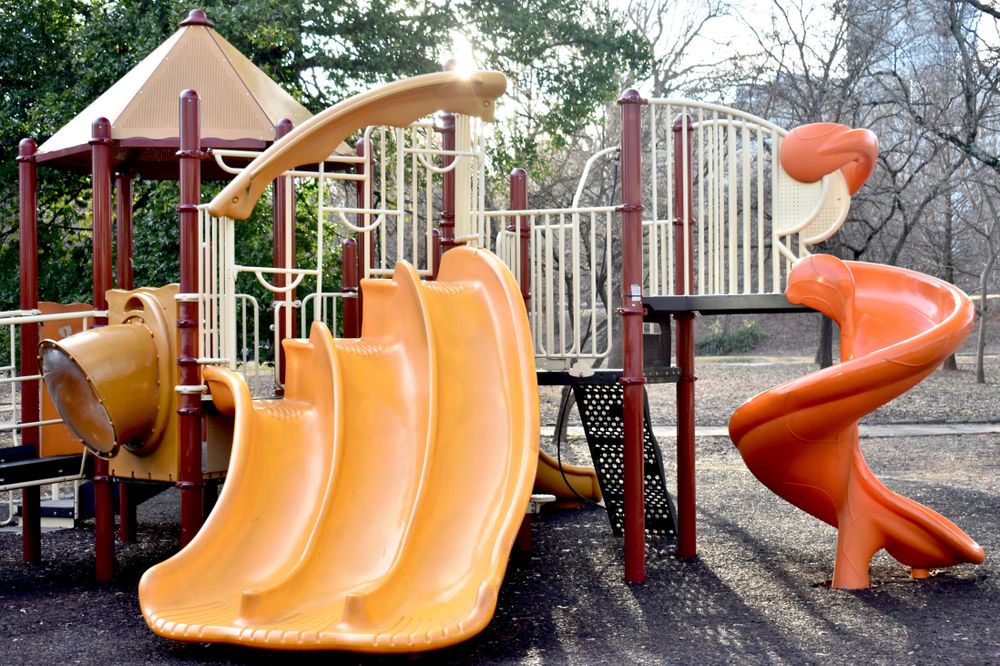 Kids play area at Piedmont Park