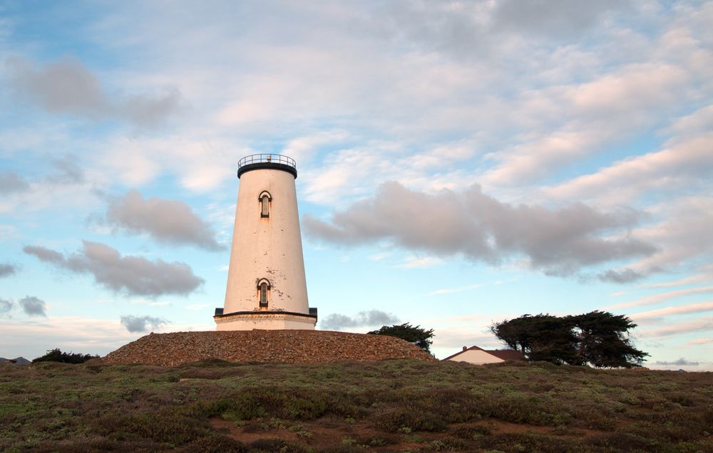 Sunset at Piedras Blancas Light Station