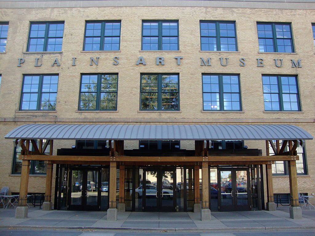 Exterior of Plains Art Museum