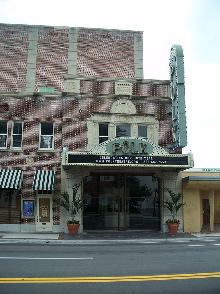 Facade of the Polk Theatre
