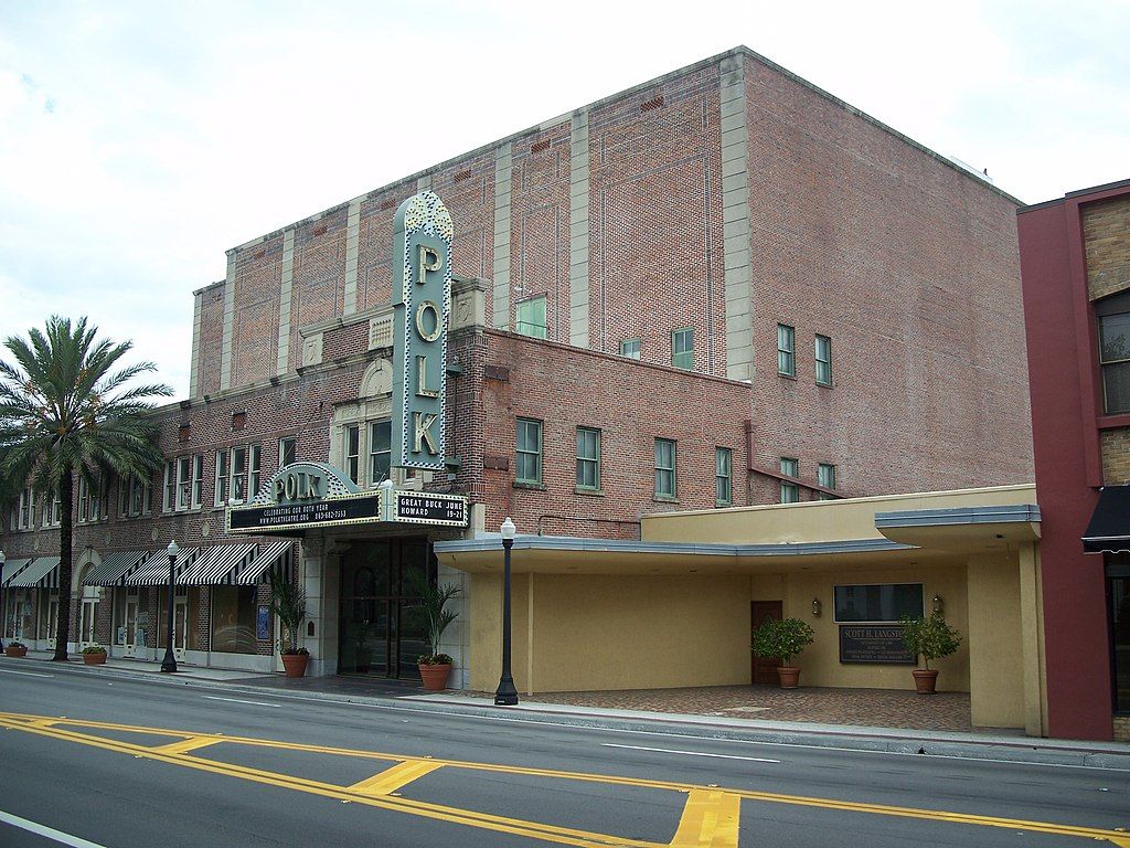 Street view of the Polk Theatre
