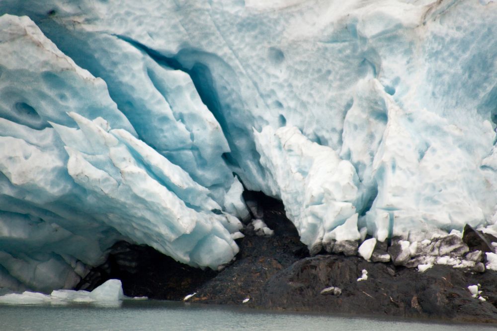 Glaciers in Portage valley
