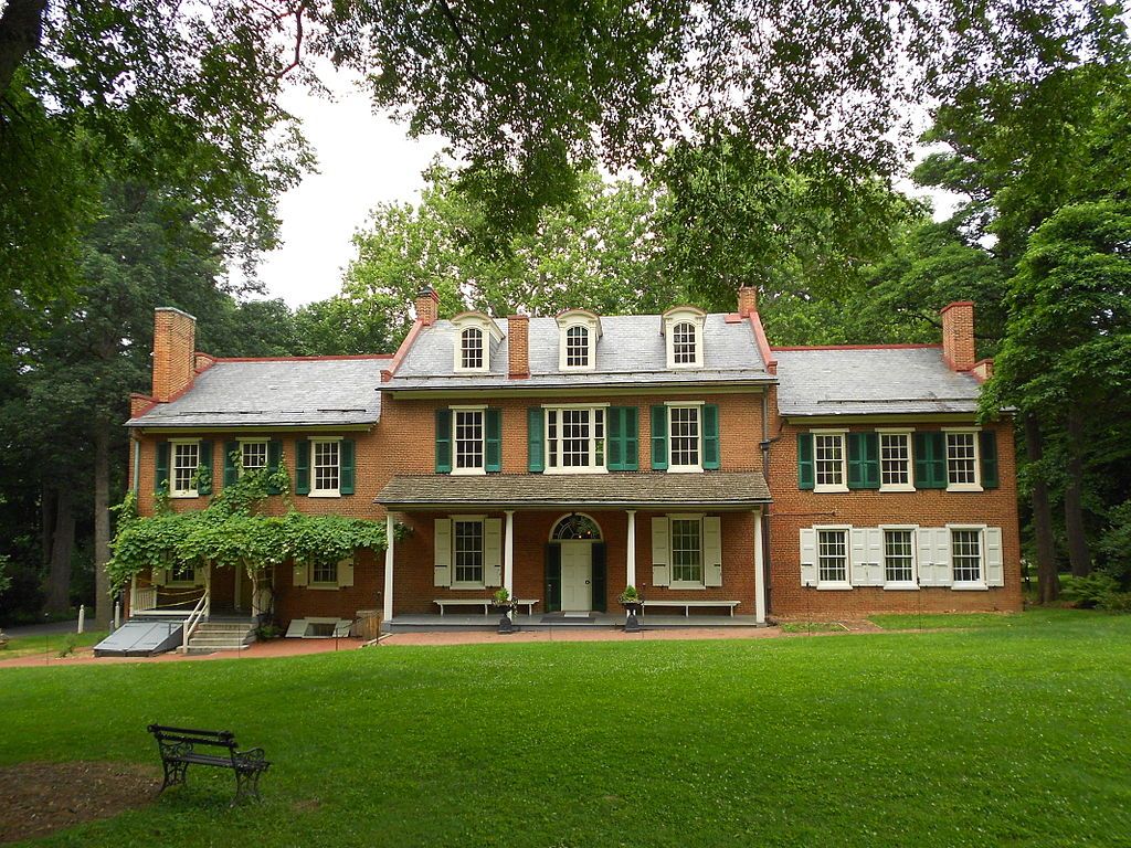 Facade of President James Buchanan’s Wheatland
