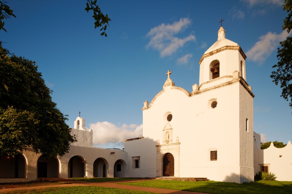 A church at Presidio La Bahia