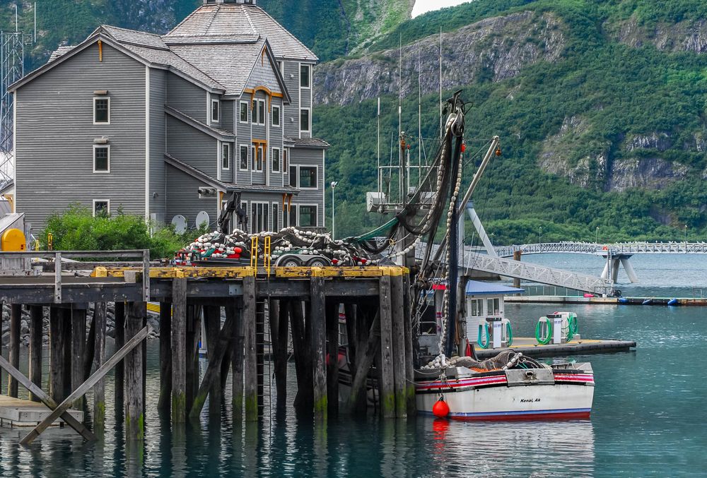 View of the Calm Waters of Prince William Sound