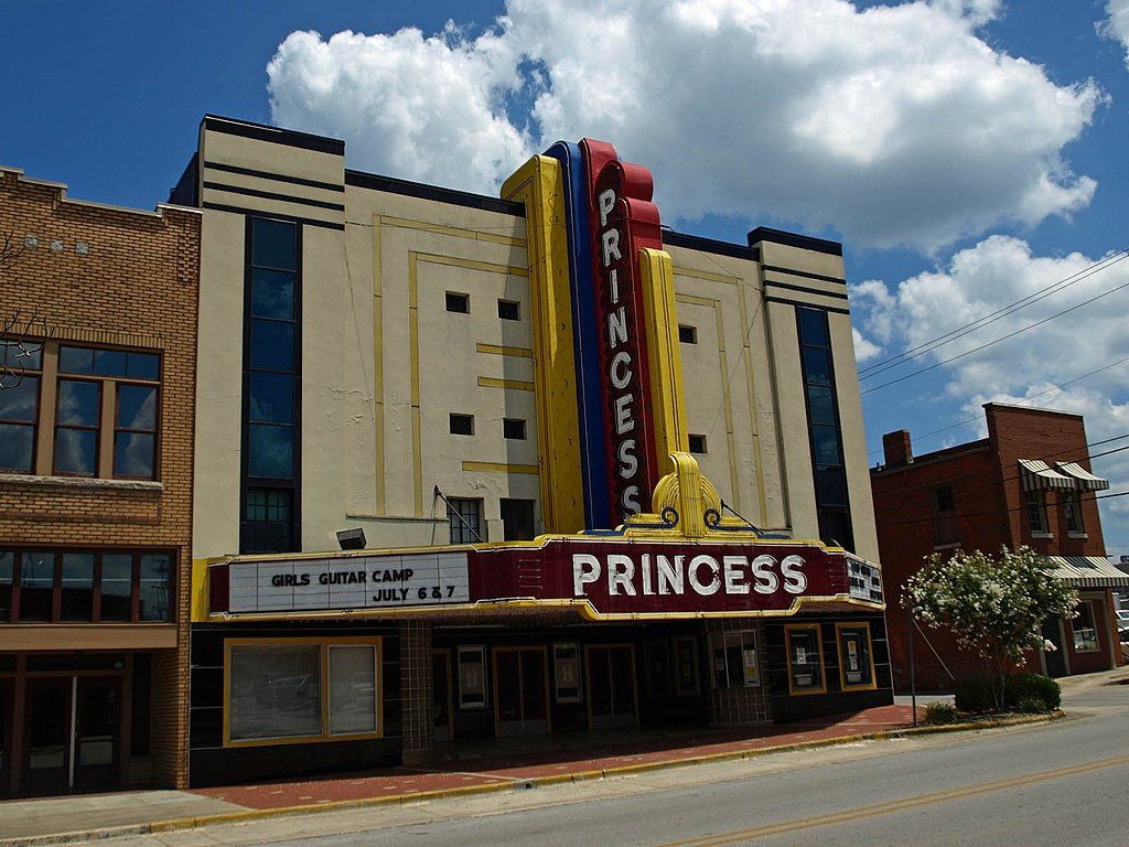 Outside View of the Princess Theatre