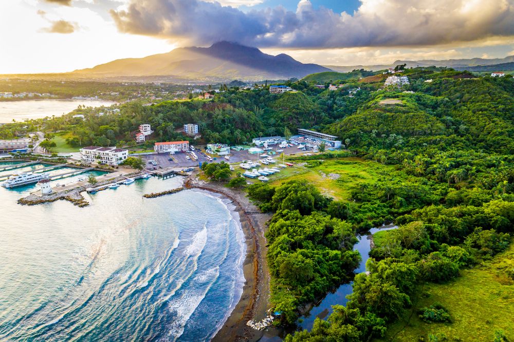 Bird's eye view of Puerto Plata