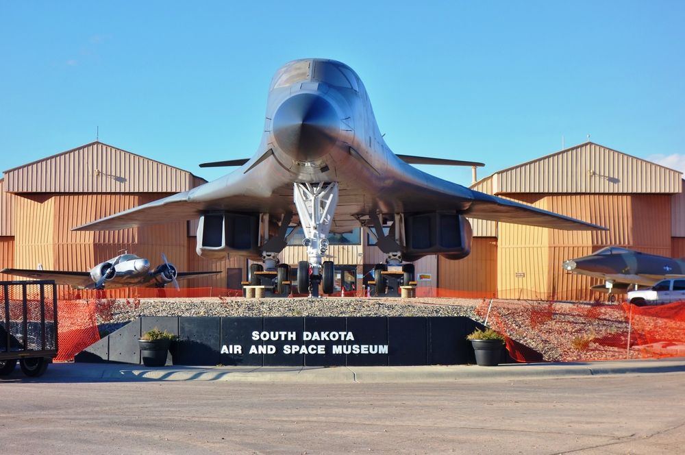 Exterior of South Dakota Air and Space Museum