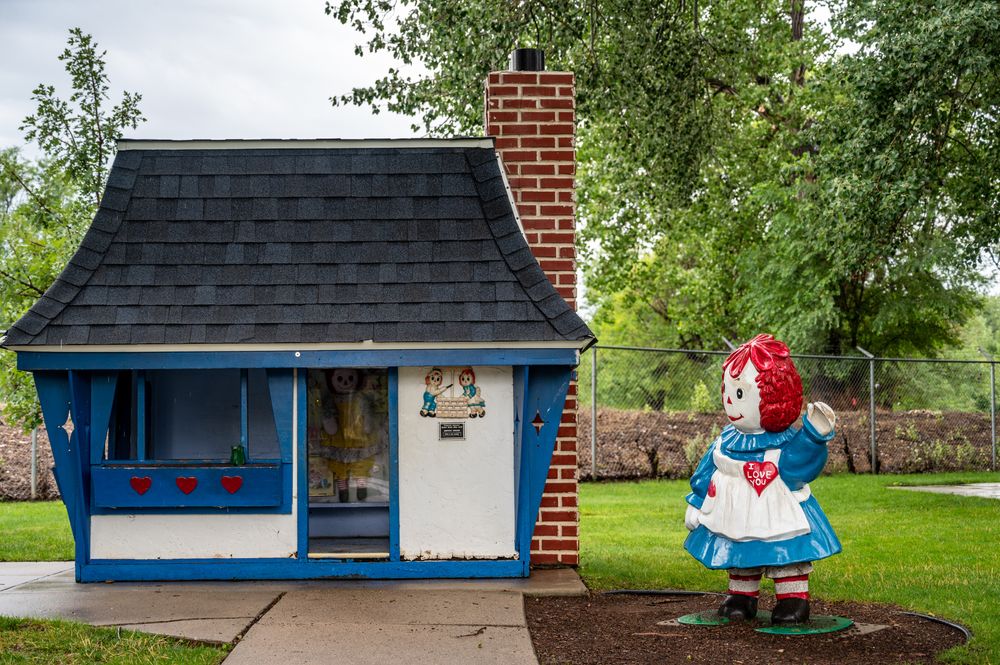 Raggedy Ann at Storybook Island