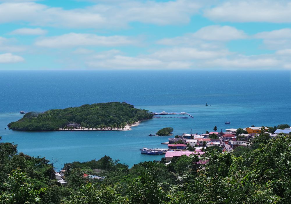 Aerial view of the breathtaking Maya Key