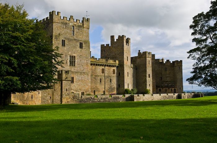Marvellous view of Raby Castle