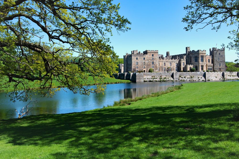 Lake outside the Raby Castle
