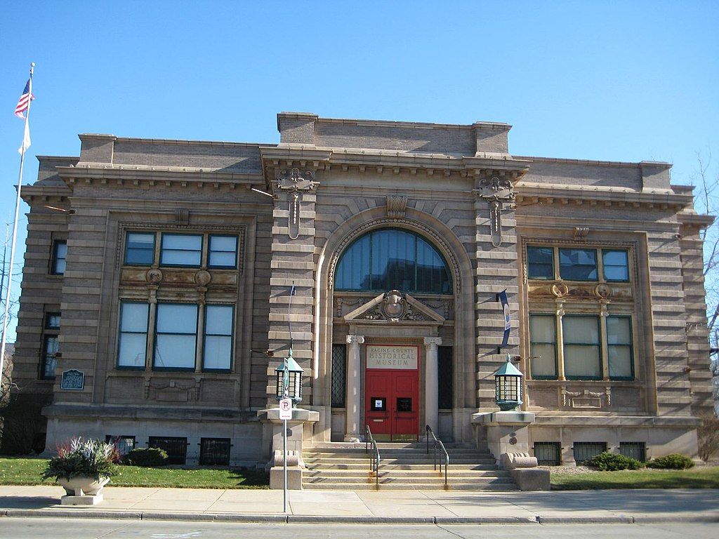 Front View of Racine Heritage Museum