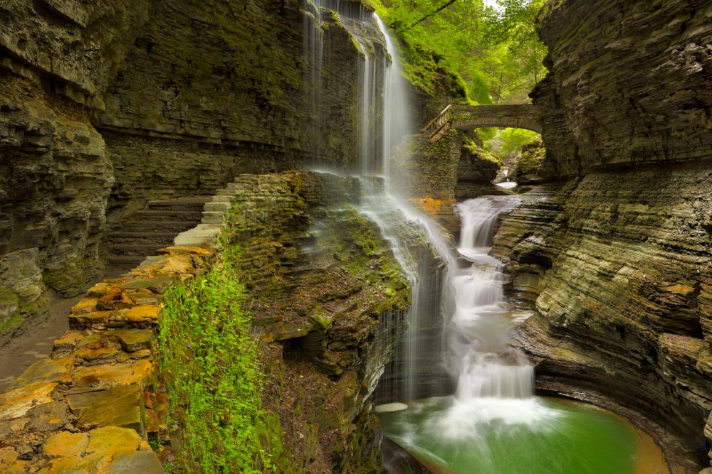 Cascades of Rainbow Falls