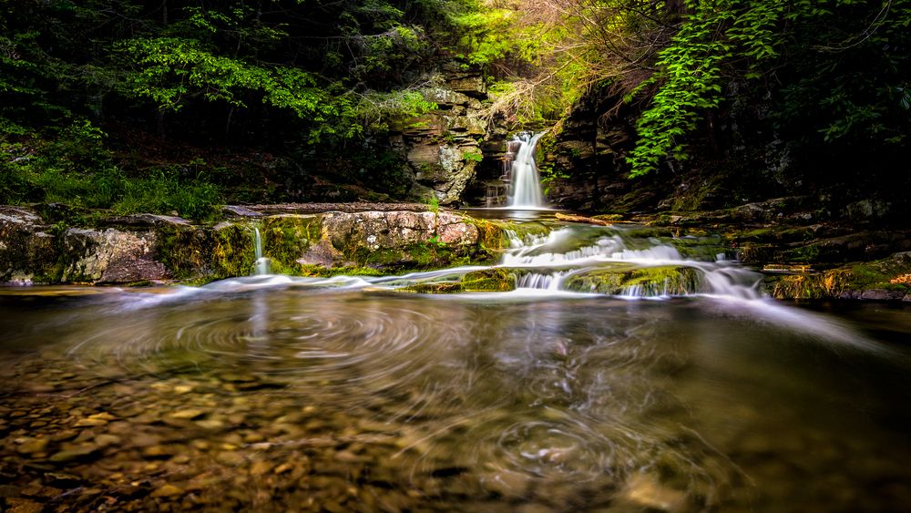 Nice view of Rattlesnake falls