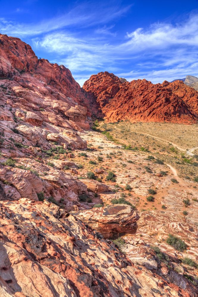 Landscape of the Red Rock Canyon National Conservation Area