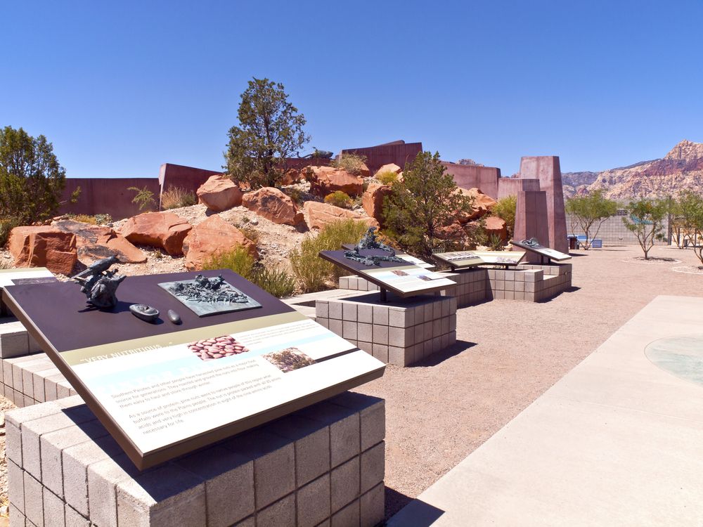 Exhibit at Red Rock Canyon Visitor Center