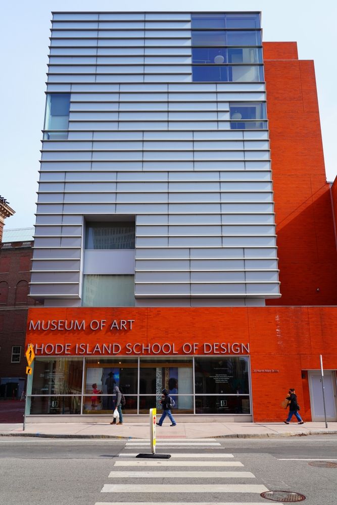 Exterior view of the Rhode Island School of Design Museum