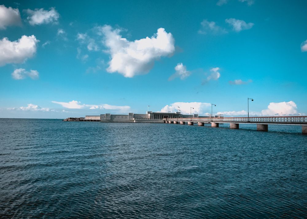 The waters of Ribersborg Beach