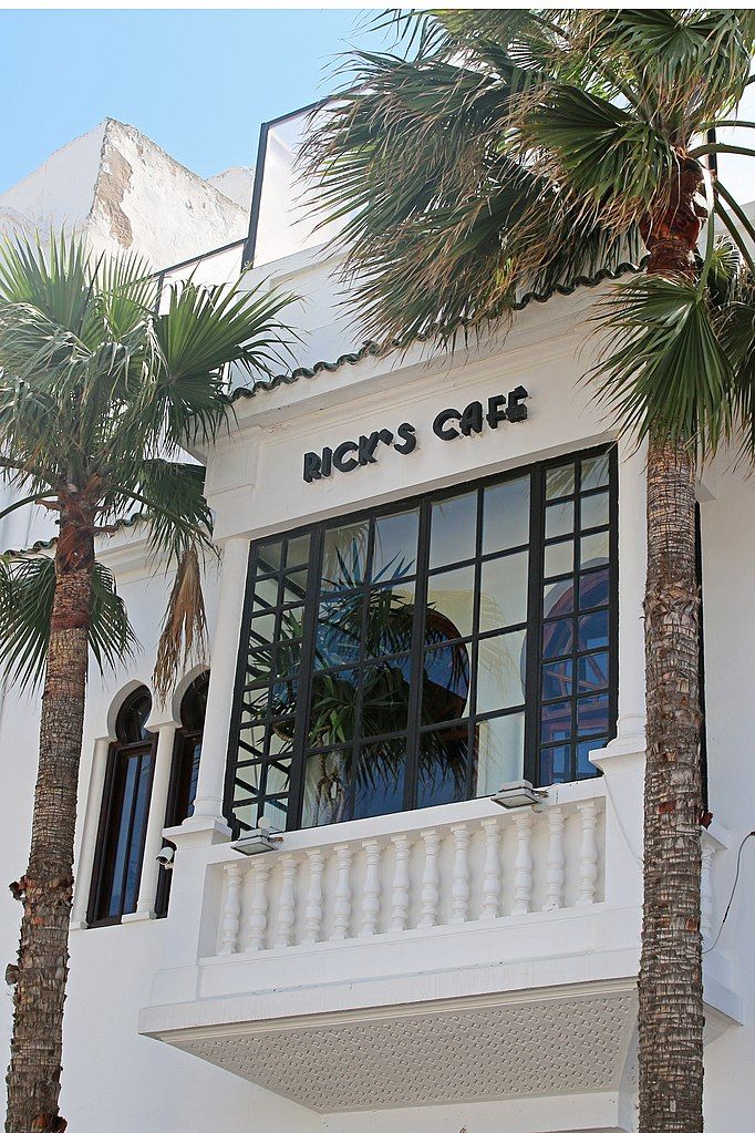 Building sign of Rick’s Café