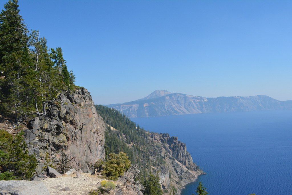 Spectacular view from Rim Drive