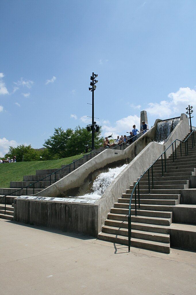 Hydraulic jumper at RiverScape MetroPark