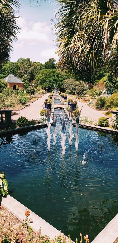 Fountain at Riverbanks Zoo and Garden