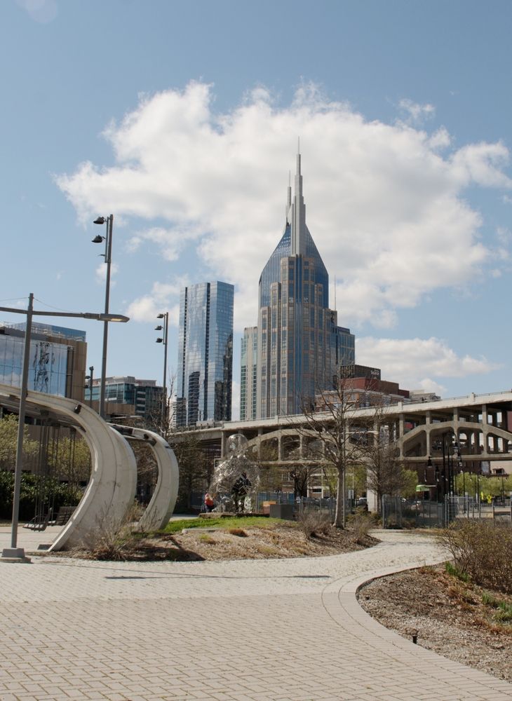 View of the Riverfront Park