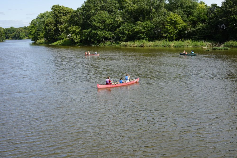 Canoeing at Riverside Park
