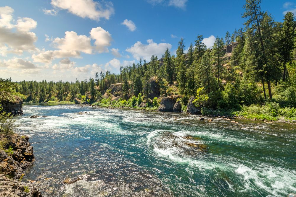 Spectacular view of the Riverside State Park