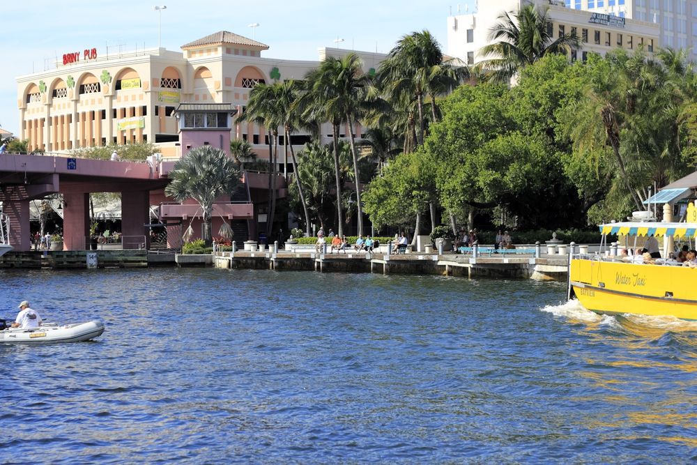 View of Riverwalk Arts and Entertainment District