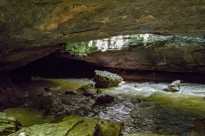 Waters at Rock Bridge Memorial State Park