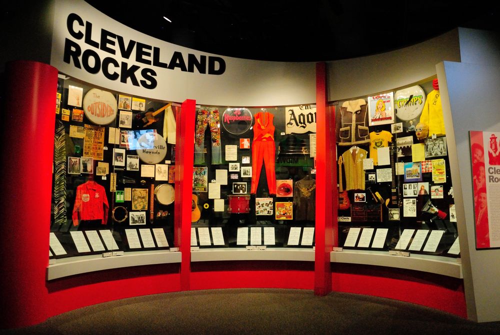 Exhibits at Rock and Roll Hall of Fame
