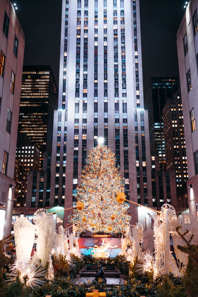 Rockefeller Center's Christmas tree