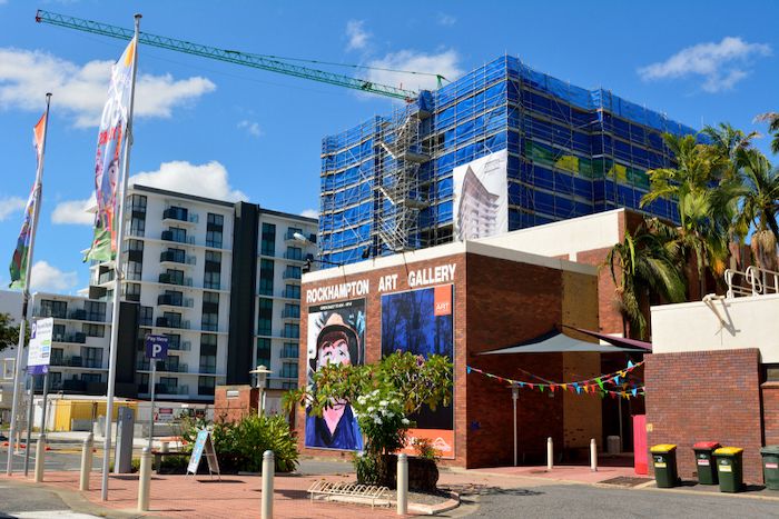 Exterior of the Rockhampton Art Gallery