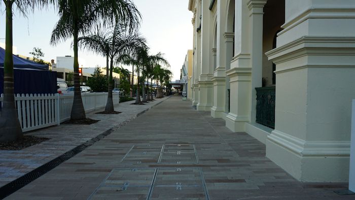 Rockhampton sidewalk