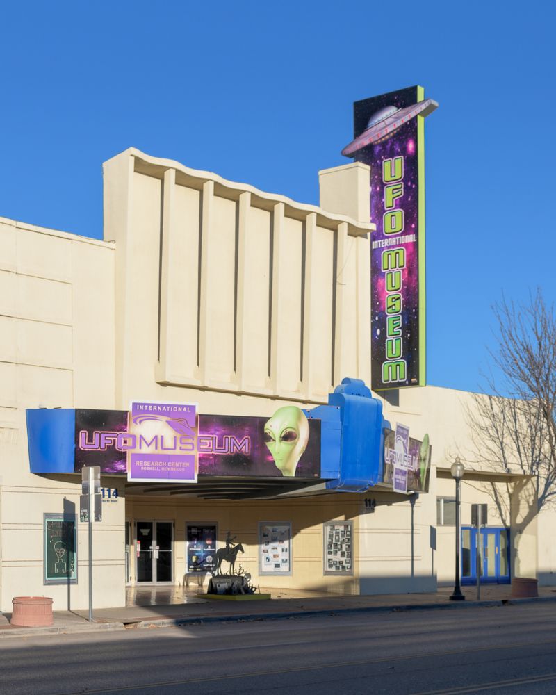 Exterior of the International UFO Museum and Research Center