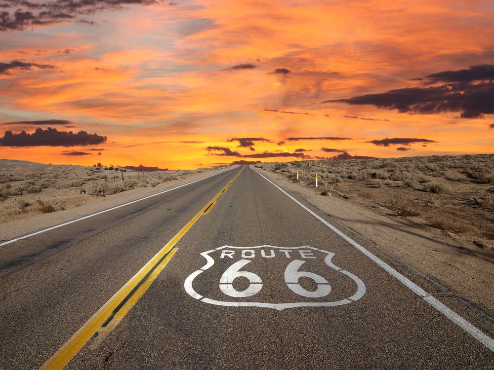 Route 66, Illinois in California