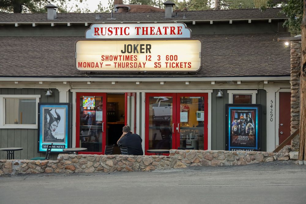 View of Rustic Theatre entrance