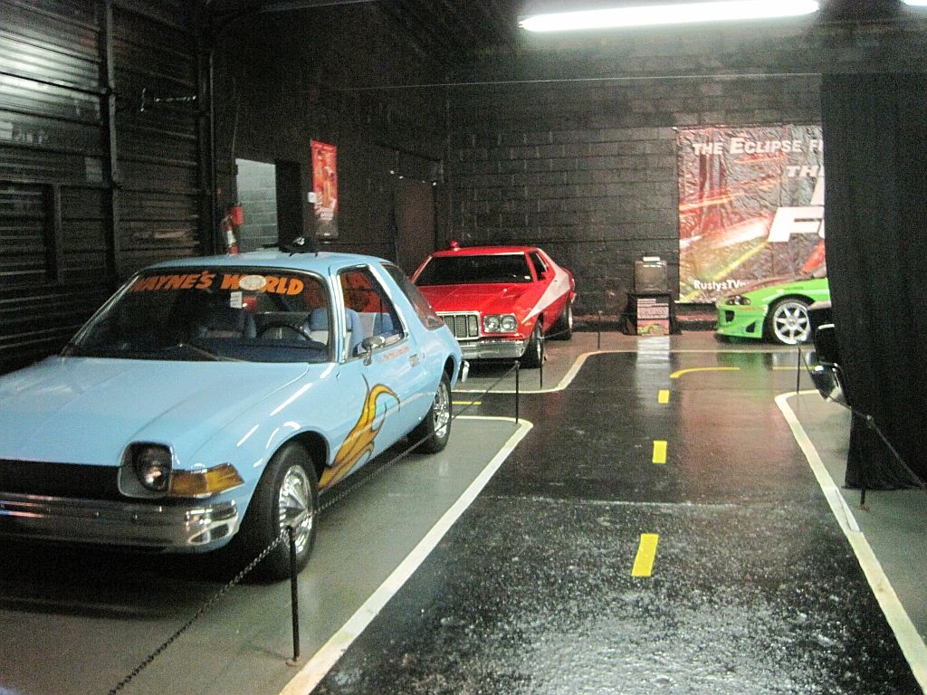Vehicles in Rusty’s Tv and movie car museum