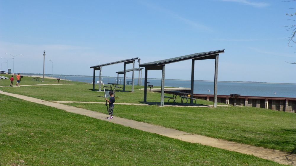 Children at Cooper Lake State Park