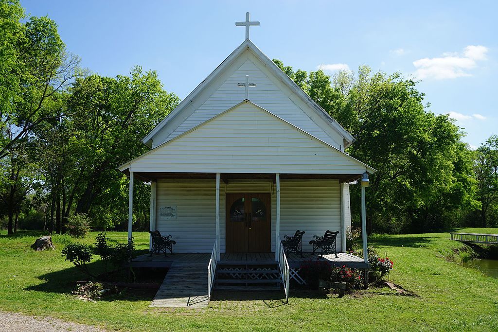 The chapel of Hopkins County Museum and Heritage Park