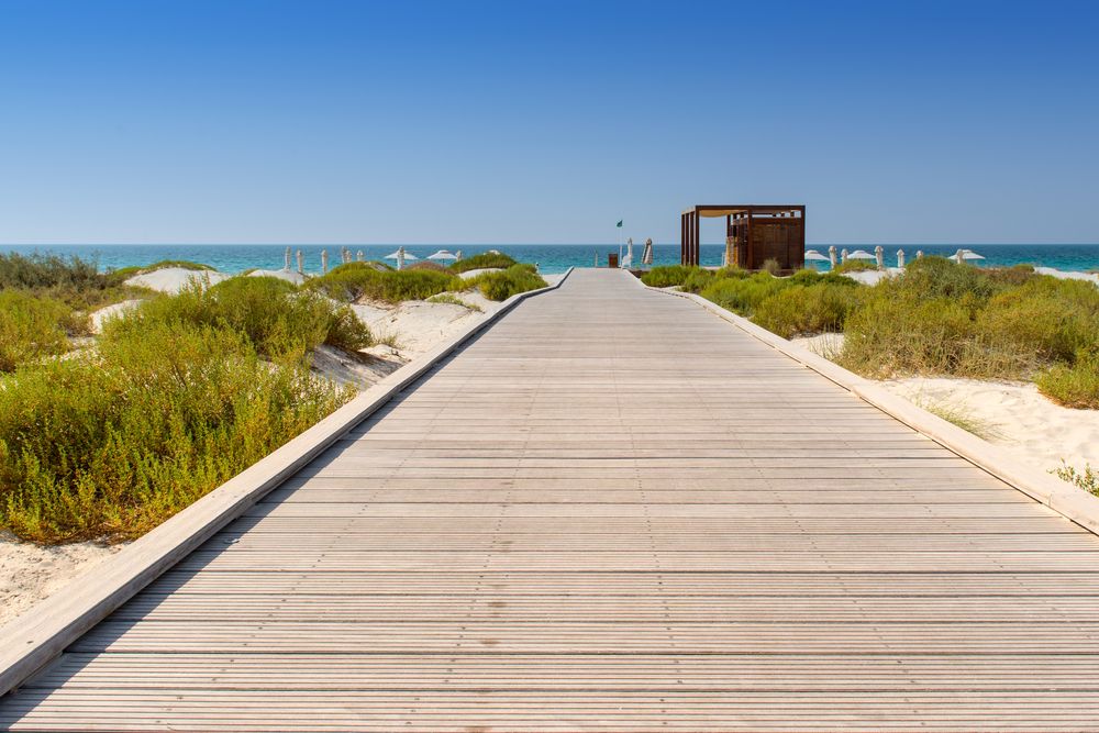 Boardwalk at Saadiyat Beach