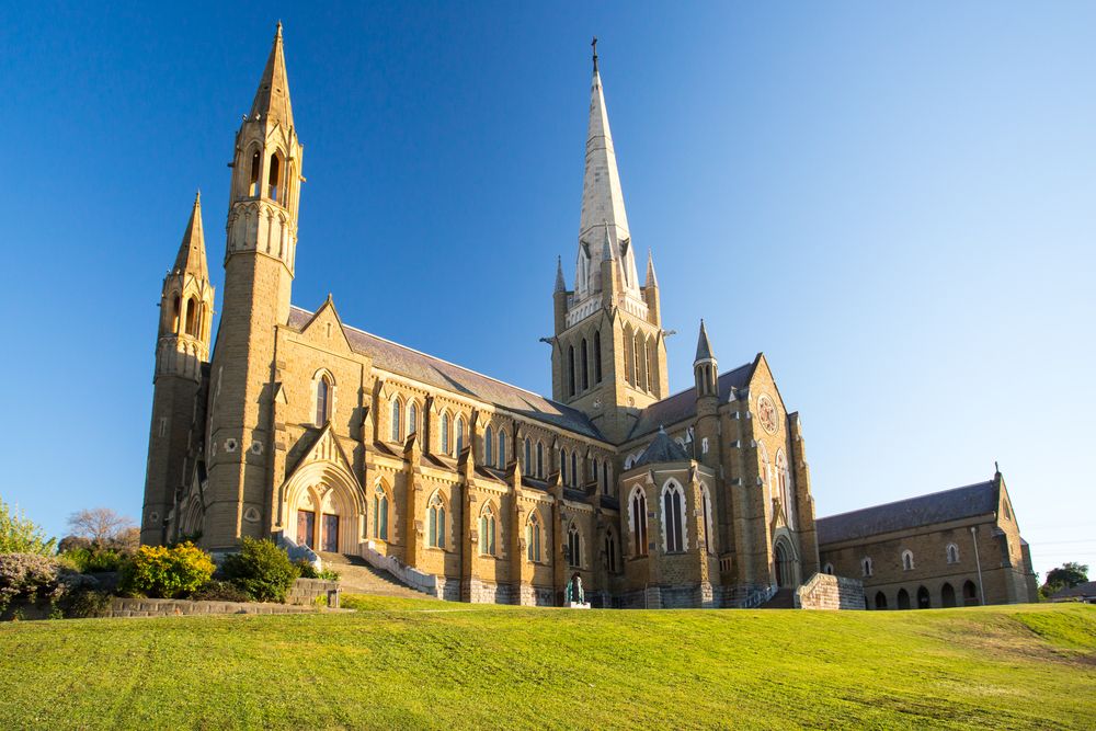 Exterior of the Sacred Heart Cathedral