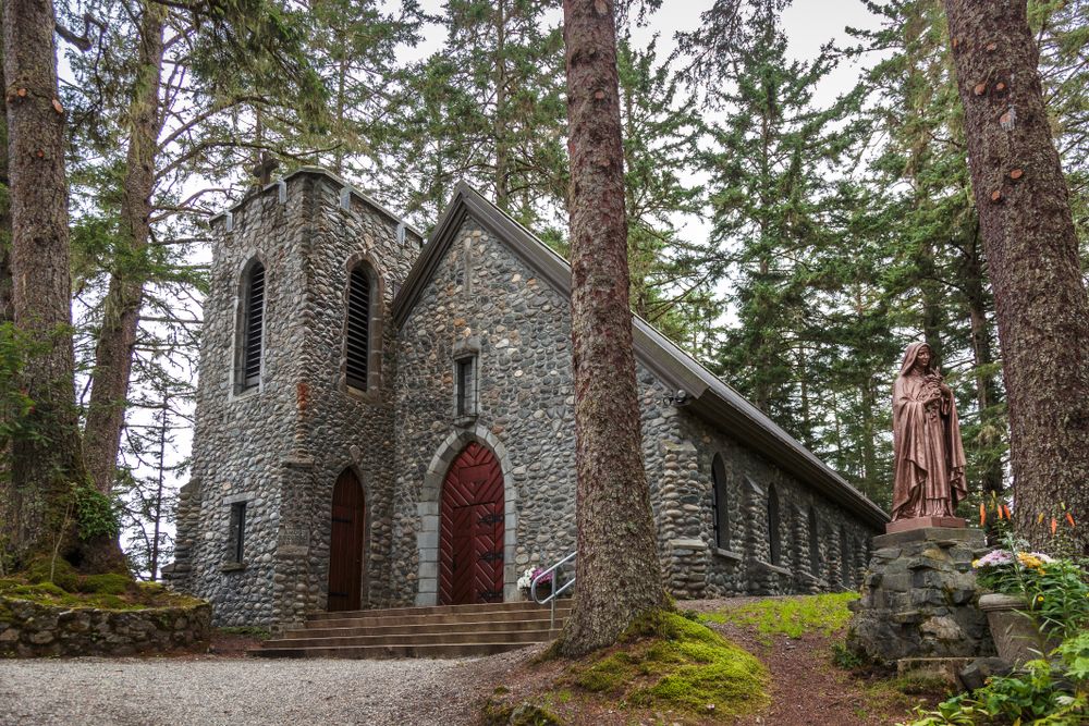 Facade of Saint Therese Shrine